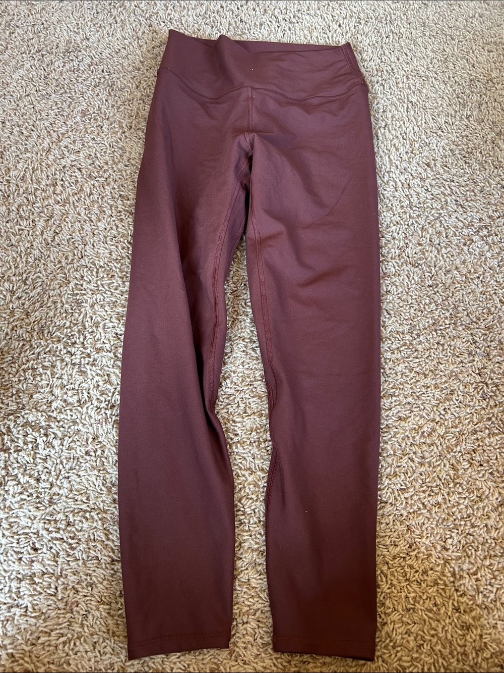 Abercrombie (YPB)-Women’s Burgundy Active Leggings